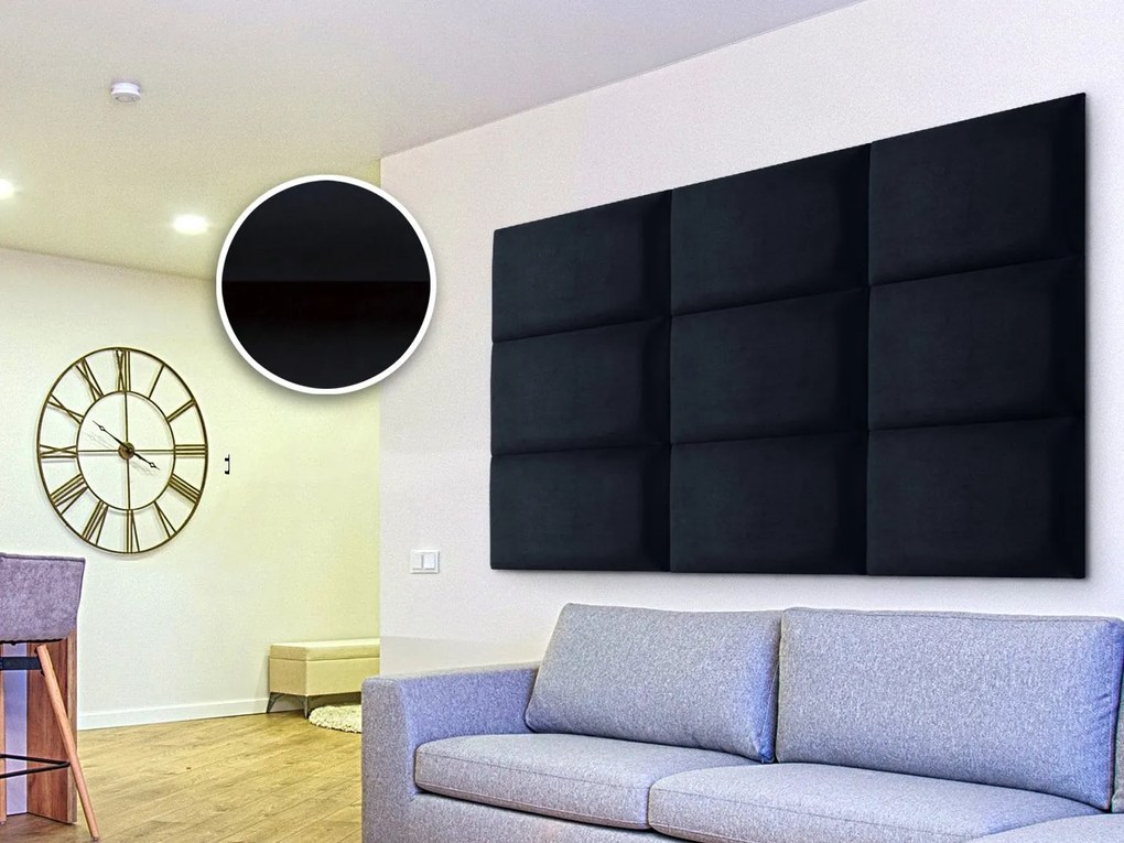 Kárpitozott panel Soundless 40x30 cm (sötétkék). 1068526