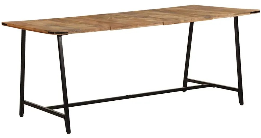 tömör mangófa étkezőasztal 180x90x75 cm