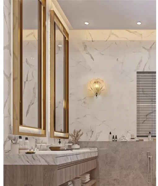 Searchlight 28980SB - SHELL fali lámpatest 1xG9/7W/230V füstszínű