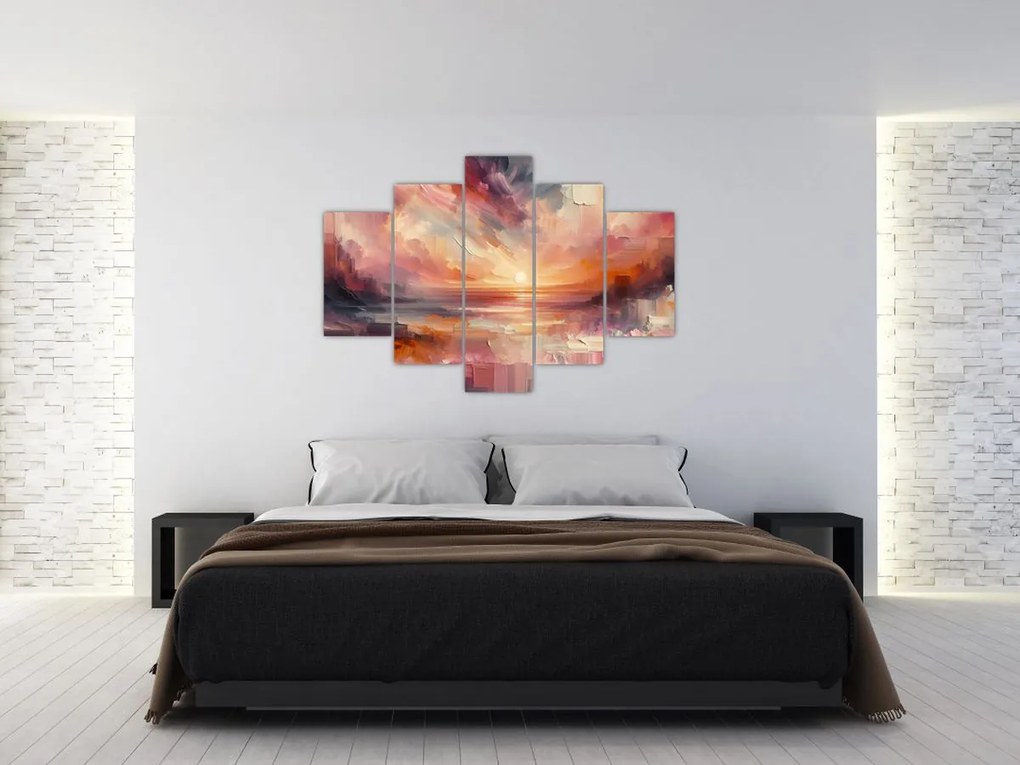 Kép - Festett alkonyat (150x105 cm)