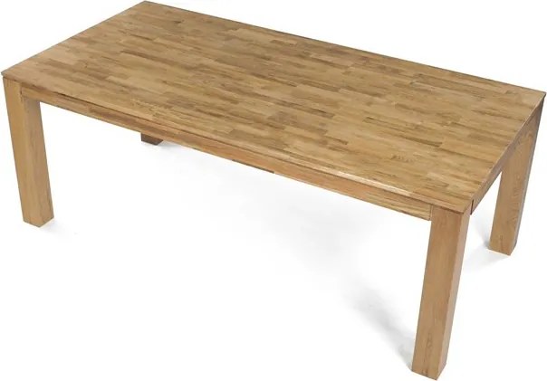 Tömör Tölgy Étkezőasztal 200x100cm. DS-H200 DUB