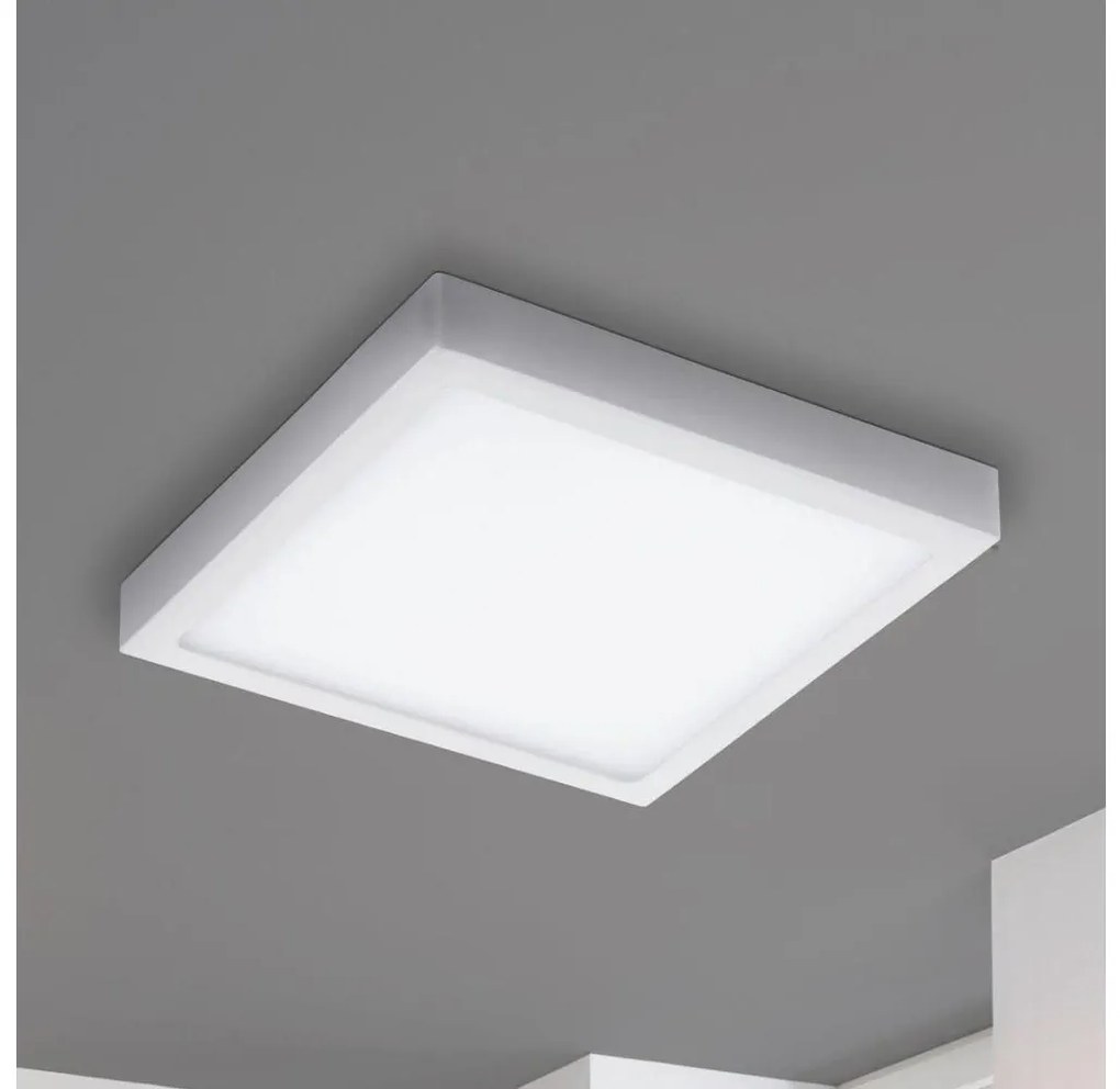 Eglo 33209 - LED RGBW dimmelhető mennyezeti lámpa FUEVA-C LED/21W/230V 30x30 cm fehér