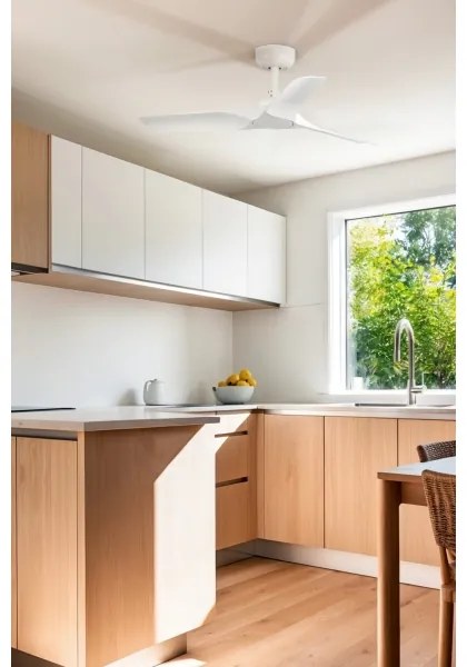 FARO 33824WT - Mennyezeti ventilátor HEY S fehér átm. 90 cm WT + távirányítás