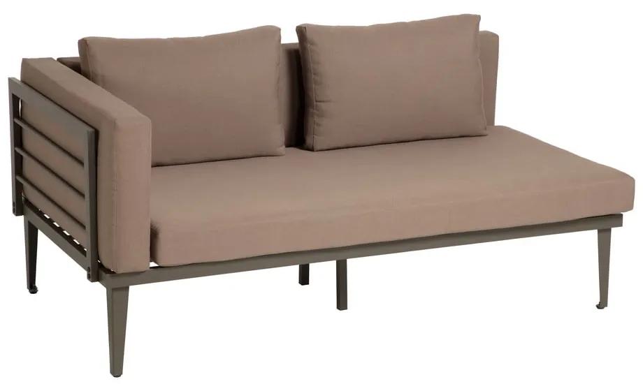 Pascale barna kerti kanapé, hosszúság 161 cm - La Forma
