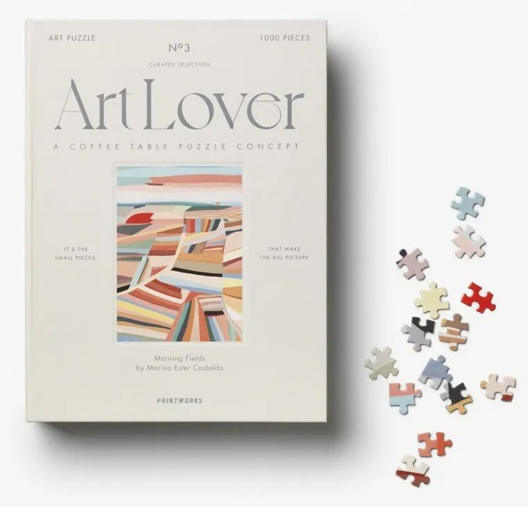 Puzzle (részek száma 1000) Morning Fields – Printworks