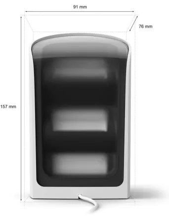 Philips - 2 darabos szett: Hue PLAY Wall Washer dimmelhető RGBW LED lámpa, 20W/230V, 2000–6500K, fehér