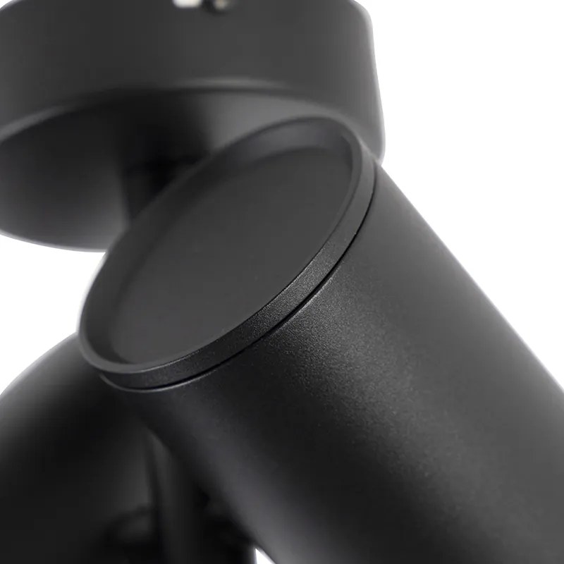 Design spotlámpa fekete 2 lámpás - Scopio Honey