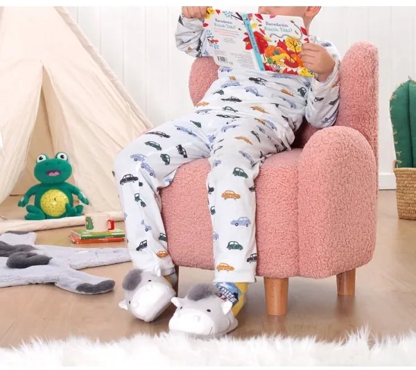 Gyerekfotel TOBI rózsaszín