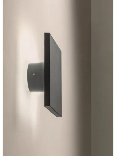 Redo 90371 - LED kültéri fali lámpatest AURA LED/8W/230V 3000K IP65 antracitszürke