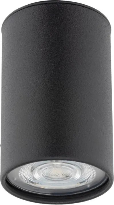 TK LIGHTING 5764 TOP Hengeres Mennyezeti Lámpa Fekete GU10 IP20