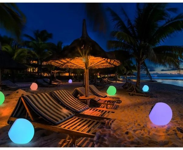 Top Light BALL RGB RC - LED RGB Dimmelhető napelemes lámpa LED/1,2W/3,7V IP44