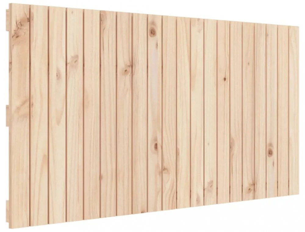 tömör fenyőfa fali fejtámla 127,5 x 3 x 60 cm