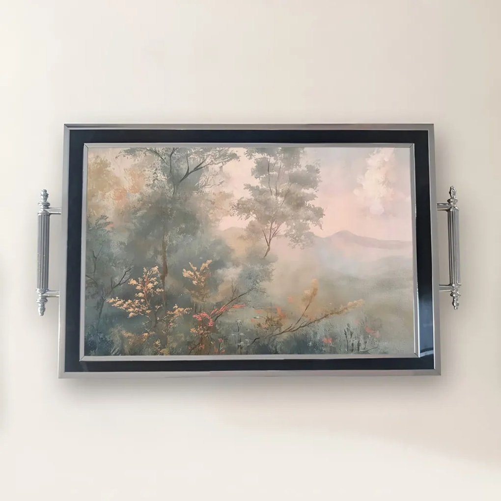 Üveg tálca, 38×24 cm – TPG9819