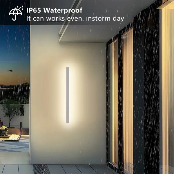 BRILAGI -LED kültéri fali lámpatest LINEAR LED/22W/230V 3000K IP65 100 cm fehér CRI 90