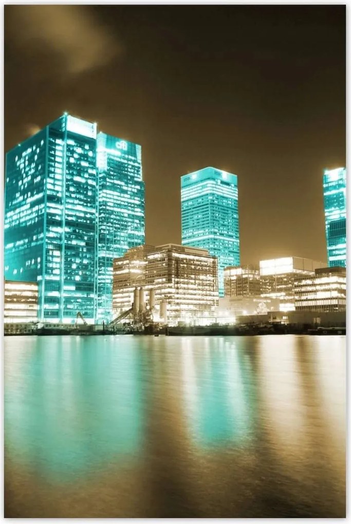 Poszterek 80x120 Lila orchidea