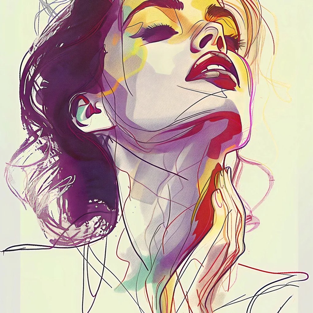 Poszter 50x50cm Folyékonyság