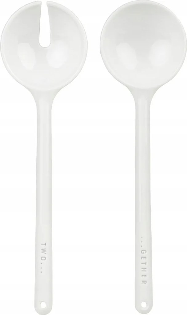 Rader Two Gether Kerámia Saláta kanál Fehér