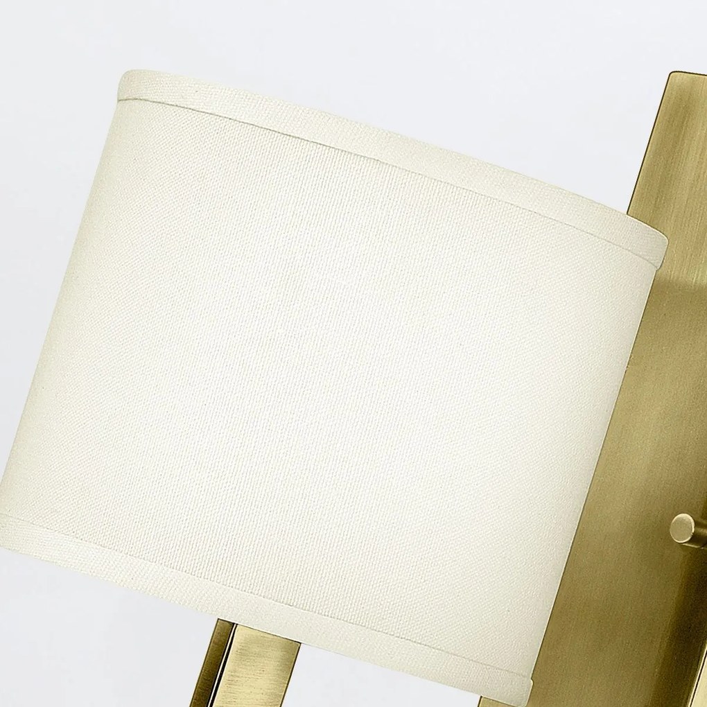 Hinkley lighting klasszikus fali lámpa hampton fehér sárgaréz elshk-hampton1-bb