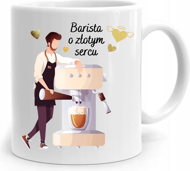 Barista Kávézó Ajándék Bögre fényképes nyomtatással