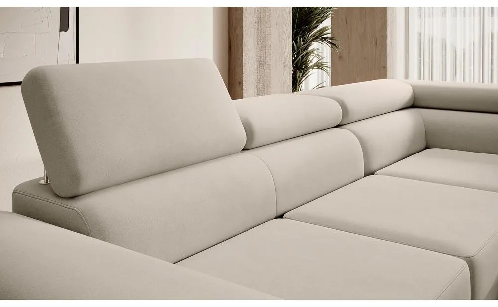 Sarokkanapé Stiletto (J) (szürke + ezüst). Akció -15%. 1099709