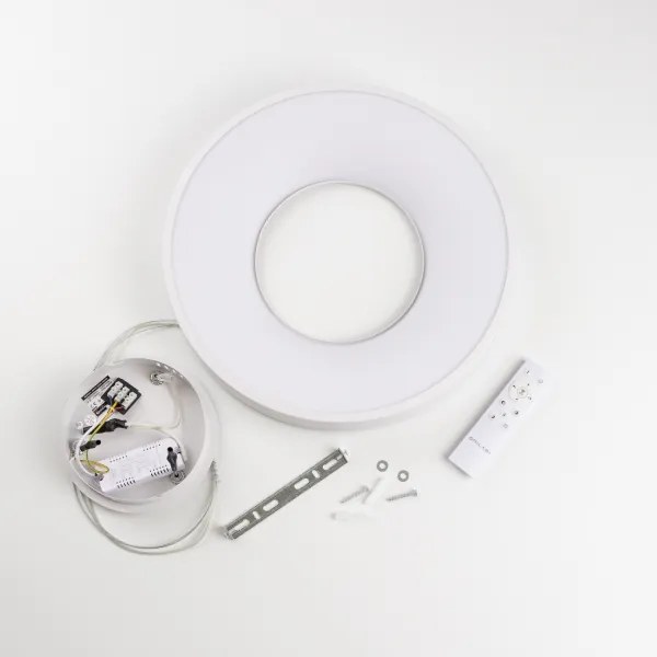 Brilagi - Dimmelhető LED függeszték kábelen FALCON II LED/67W/230V Ø 40 cm fehér + távirányító