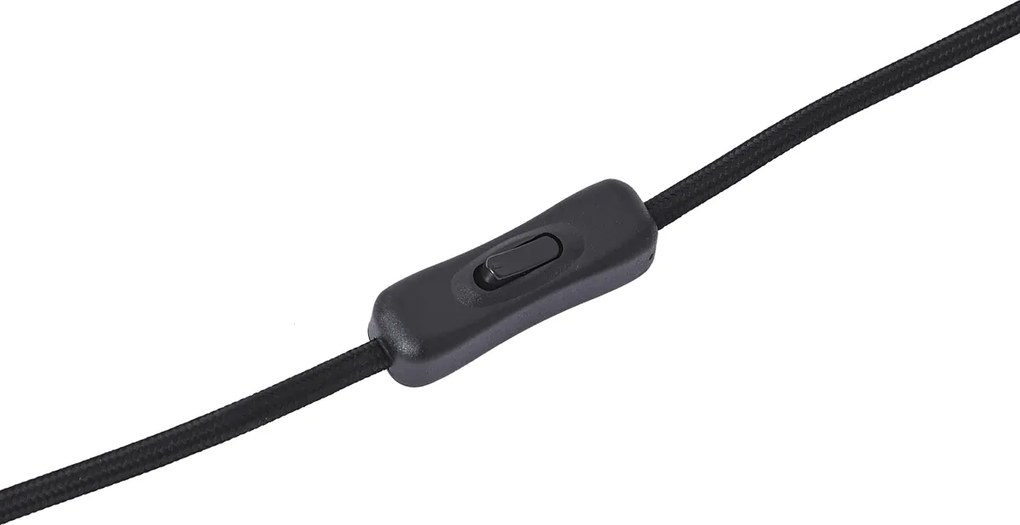 Modern taupe asztali lámpa bársonyernyővel - Luz