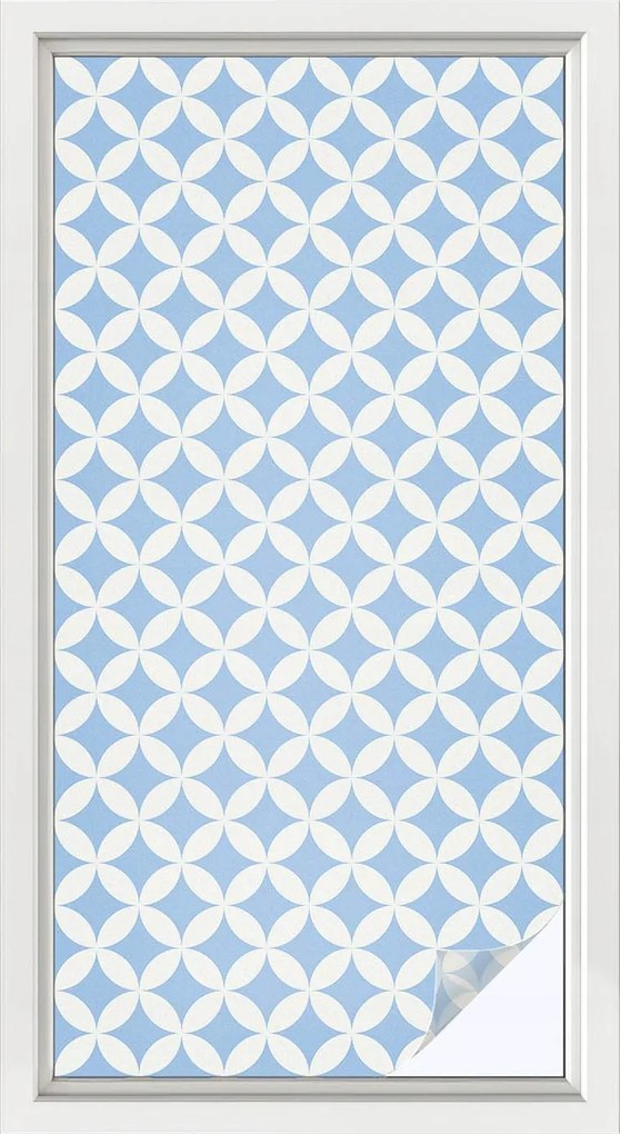 Ablaküveg fólia Adatvédelem Geometrikus elegancia 50x100 cm