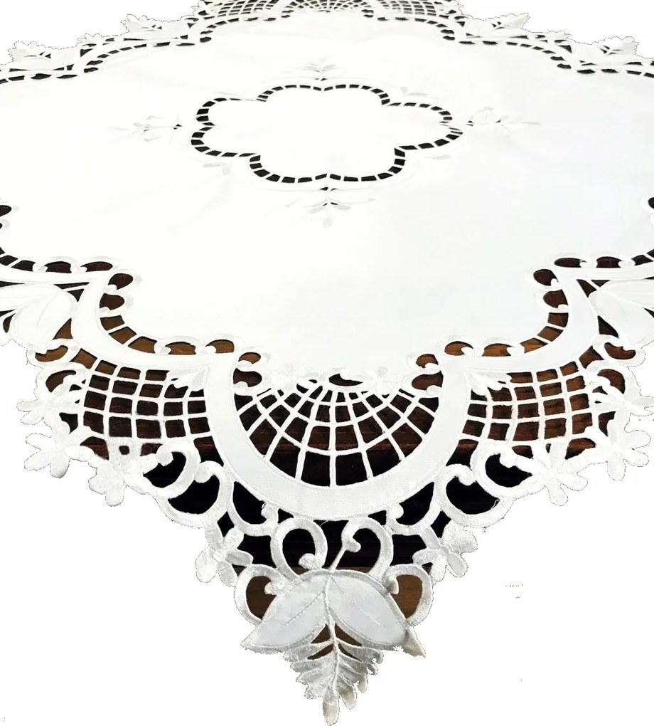 Futófelület Rátét 85x85 Dekoratív Asztalra Fehér