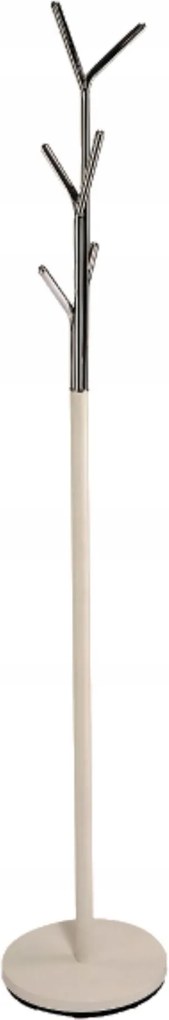 Álló akasztó Leta fehér/króm Sig