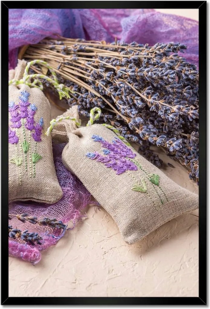 Poszter keretben 40x60 Levendula illat Levendula