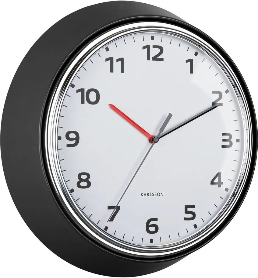 Falióra ø 34 cm Modern Retro – Karlsson