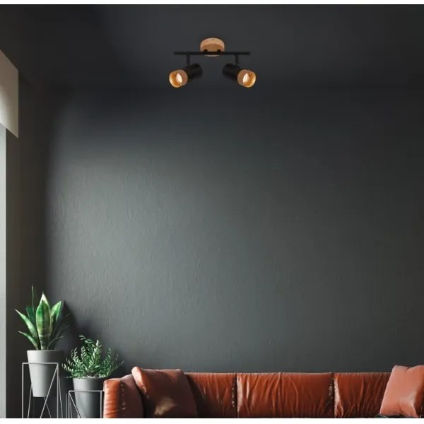 Briloner 2144025 - Spotlámpa SPOT 2xGU10/9W/230V