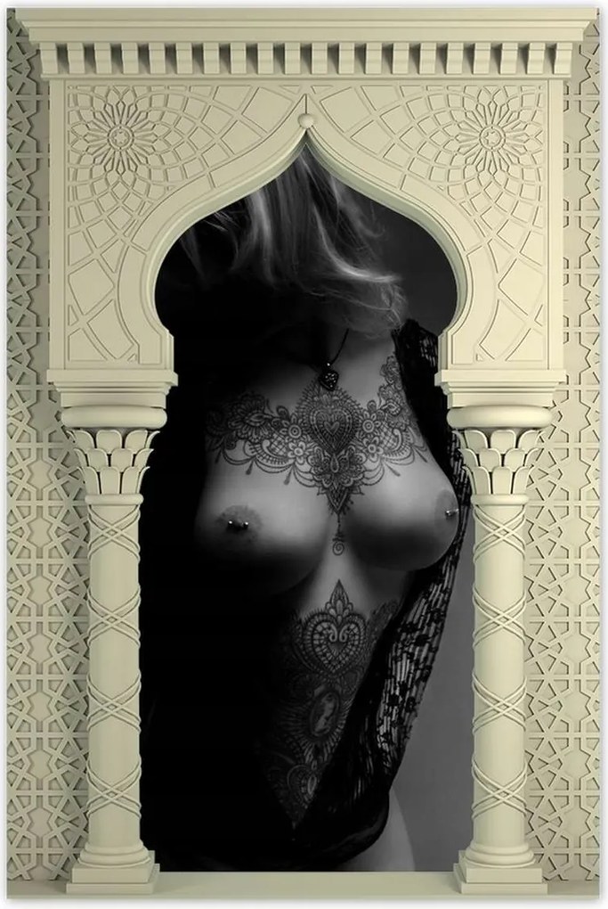 Poszterek 60x90 Tetovált lány