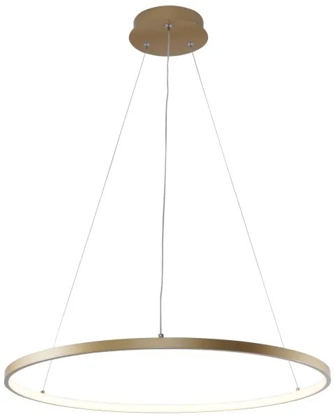 Zuma Line 2023201-GD60 - LED Csillár zsinóron BRENO LED/28W/230V 3000/4000/6000K