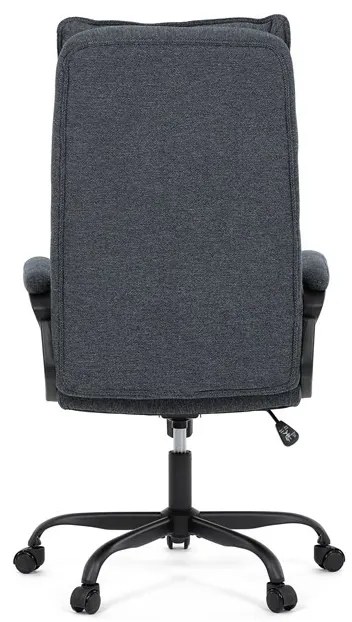 Fekete Szövet Irodai Szék, Hinta Mechanikával. KA-Y348 BK2