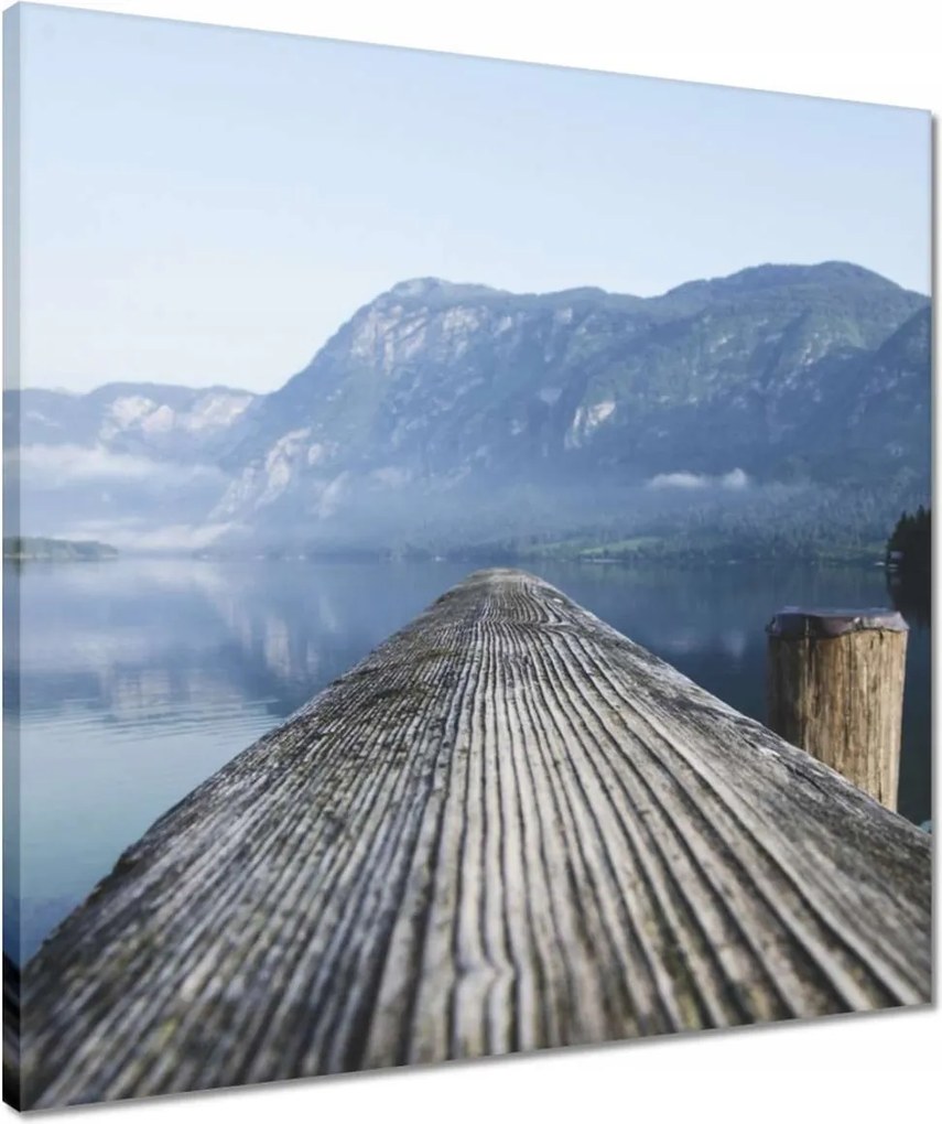 Vászonkép 50x50 Hegyi kilátás