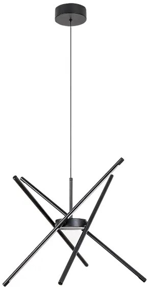 Rabalux 72338 - LED Csillár zsinóron HENLI2 LED/40W/230V 3000K fekete