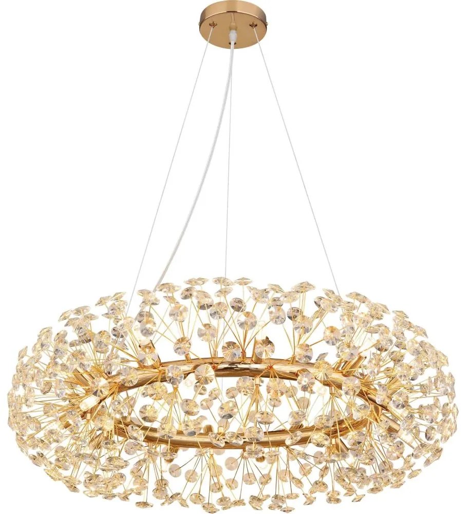 Globo 64135H3 - LED Kristály csillár zsinóron KATRINA 20xG9/3,5W/230V