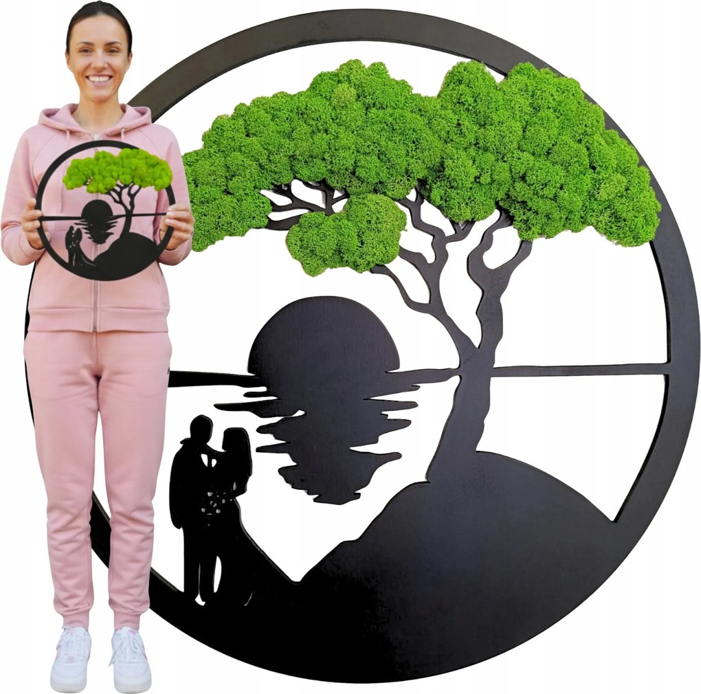 Moha Kép Moha Élő Bonsai Fa Dekoráció