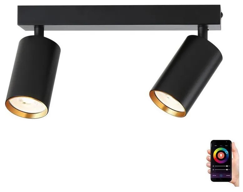 Immax NEO 07262W - LED RGB+CCT dimmelhető lámpa NEO LITE PUNTO 2xGU10/6W/230V