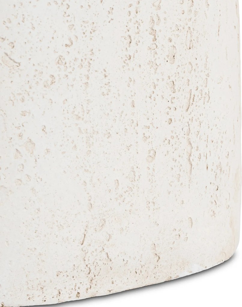 Modern dohányzóasztal REES 49 cm, krémbézs