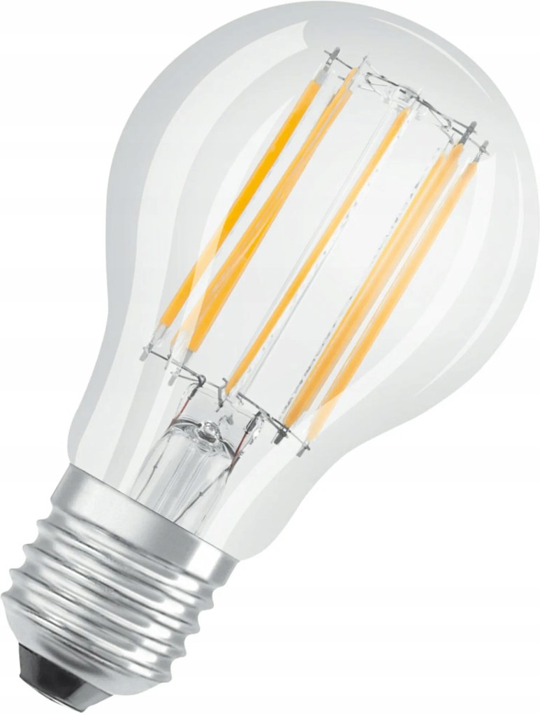 Osram Led Value CL A Fil 10W 827 E27, Led izzó, 1521lm, 2700K, átlátszó
