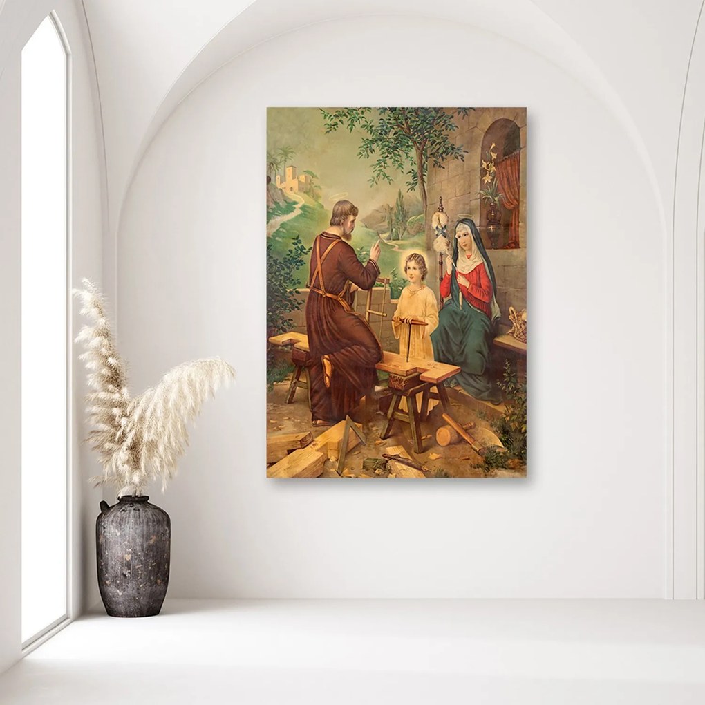 Gario Vászonkép Szent család Méret: 60 x 90 cm
