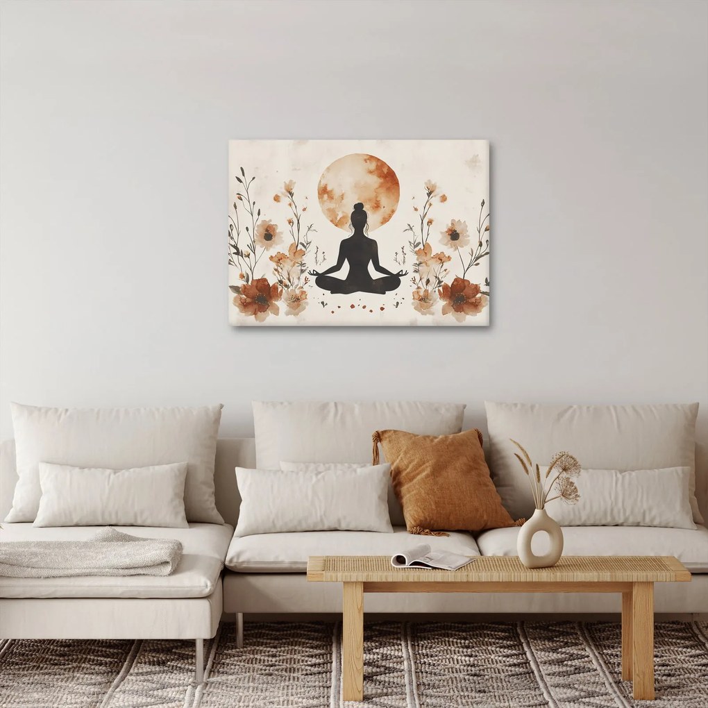Kép - Narancssárga jóga (70x50 cm)
