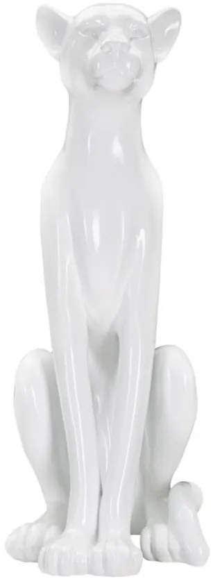 Ülő leopárd 27x38x74 cm