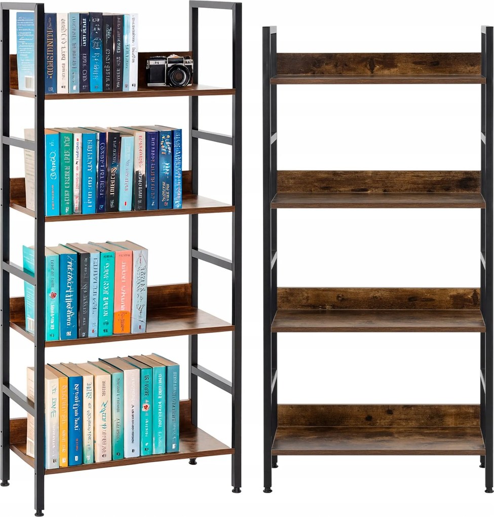 Irodai Könyvespolc Ipari Létra Fém