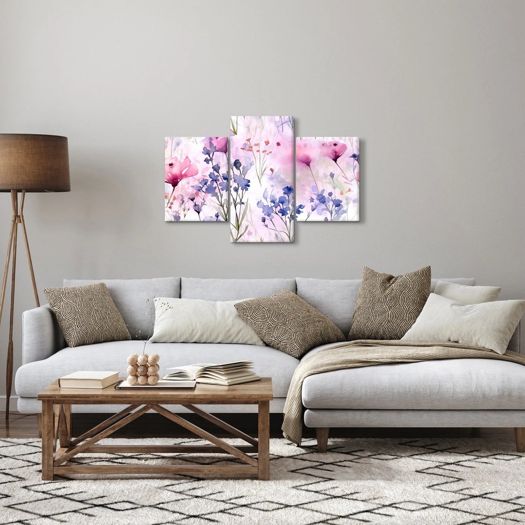 Kép - Akvarell rét (90x60 cm)