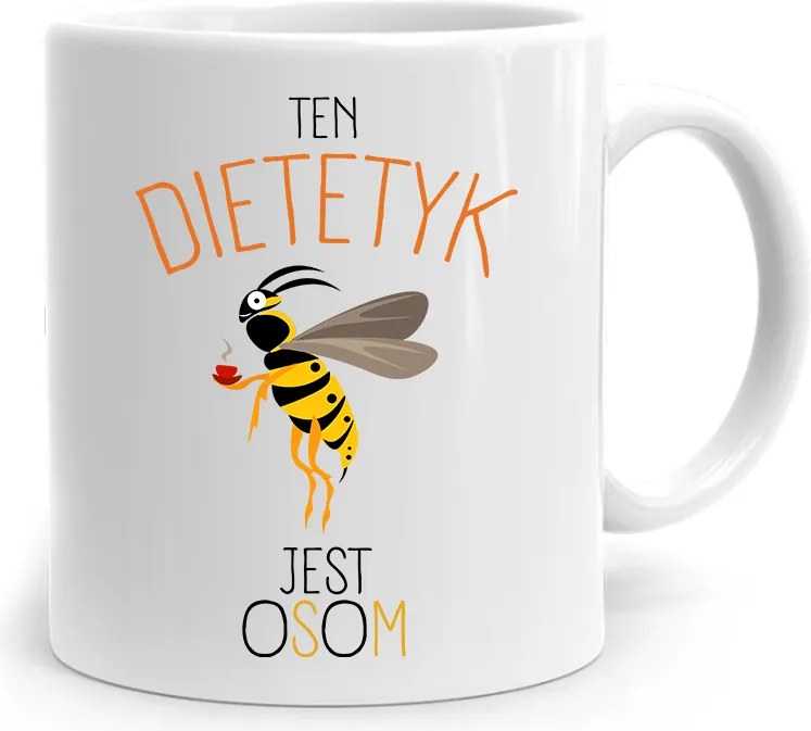 Dietetikus Bögre Dietetikus Darázs nyomtatott fényképpel