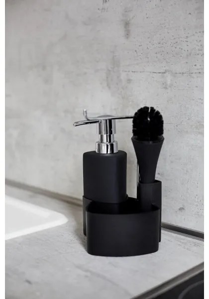 WENKO 3620117800 - FESTIVAL szappanadagoló 10x18 cm fekete