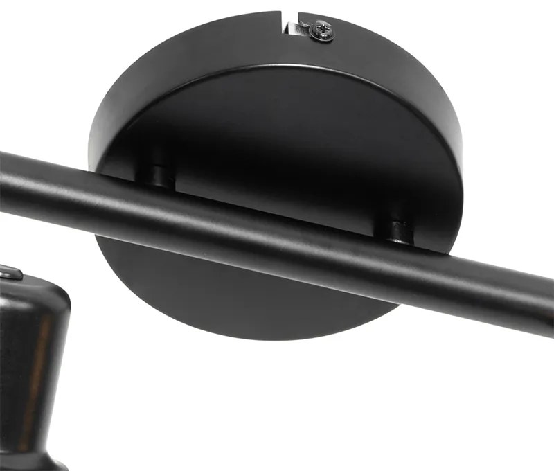 Ipari reflektor lámpa fekete arannyal 4-lámpás - Bliss Mesh